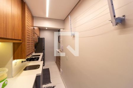Cozinha e Área de Serviço de apartamento à venda com 2 quartos, 79m² em Pinheiros, São Paulo