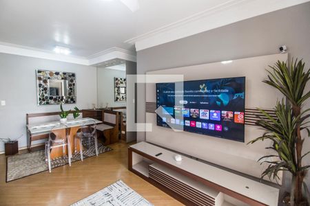 Sala  de apartamento à venda com 3 quartos, 82m² em Centro Comercial Jubran, Barueri