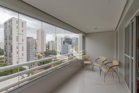 Sacada de apartamento à venda com 3 quartos, 137m² em Vila Olímpia, São Paulo