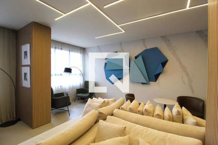 Área comum de kitnet/studio para alugar com 1 quarto, 25m² em Indianópolis, São Paulo