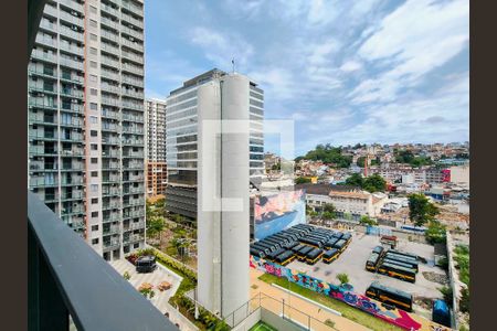 Vista da Sala de apartamento para alugar com 2 quartos, 43m² em Santo Cristo, Rio de Janeiro