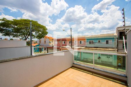 Varanda do quarto 1 de casa à venda com 2 quartos, 80m² em Vila Marina, Santo André