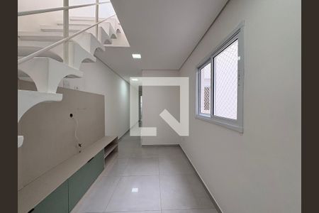 Sala de apartamento à venda com 2 quartos, 110m² em Vila Alto de Santo Andre, Santo André