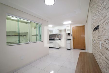 Sala de apartamento à venda com 2 quartos, 55m² em Jardim Ana Maria, Santo André