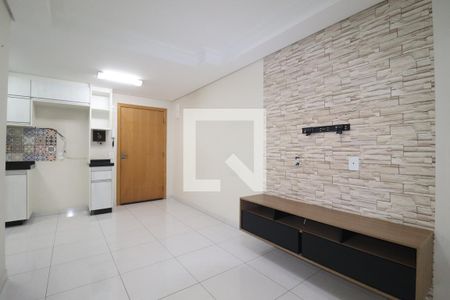 Sala de apartamento à venda com 2 quartos, 55m² em Jardim Ana Maria, Santo André