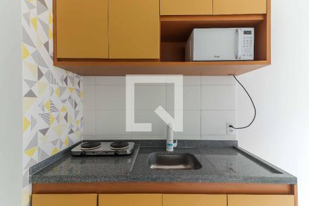 Sala / Cozinha de apartamento para alugar com 1 quarto, 25m² em Butantã, São Paulo