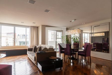 Sala de apartamento à venda com 2 quartos, 180m² em Bela Vista, São Paulo