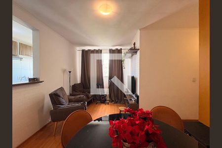 Sala de apartamento para alugar com 2 quartos, 56m² em Parque Sao Vicente, Santo André