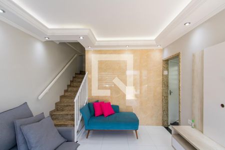 Sala de casa de condomínio para alugar com 2 quartos, 90m² em Jardim Belem, São Paulo