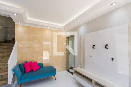 Sala de casa de condomínio para alugar com 2 quartos, 90m² em Jardim Belem, São Paulo