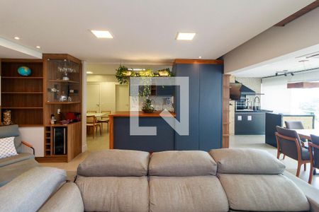 Sala de apartamento à venda com 3 quartos, 131m² em Vila Gertrudes, São Paulo