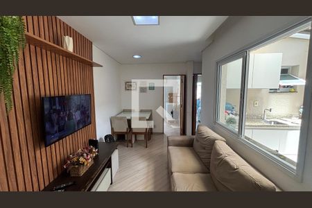 Sala - Sala de Jantar de apartamento para alugar com 2 quartos, 40m² em Vila Junqueira, Santo André