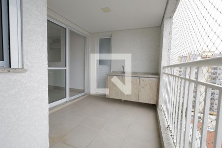 Sacada de apartamento à venda com 3 quartos, 75m² em Parque das Nações, Santo André