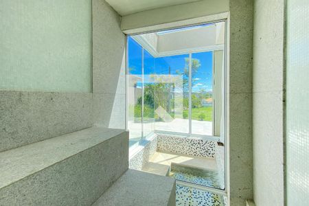 Sauna de casa de condomínio para alugar com 4 quartos, 512m² em Alphaville Nova Lima, Nova Lima