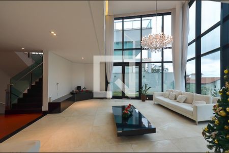 Sala de Estar de casa à venda com 4 quartos, 630m² em Mangabeiras, Belo Horizonte