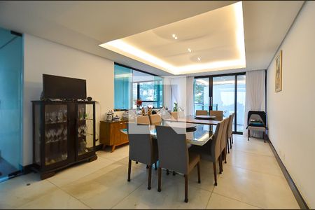 Sala de Jantar de casa à venda com 4 quartos, 630m² em Mangabeiras, Belo Horizonte