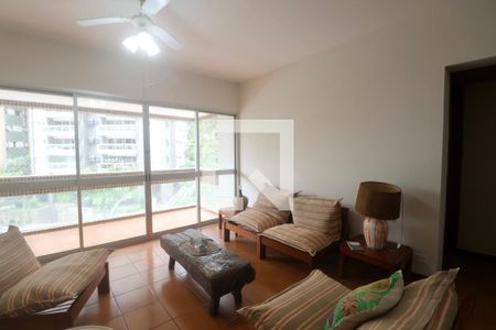 Sala de apartamento para alugar com 3 quartos, 106m² em Centro, Guarujá