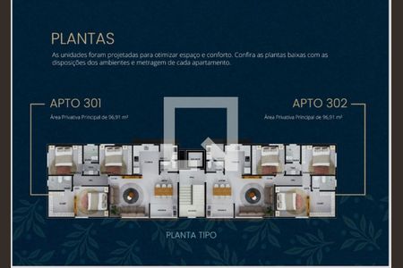 Apartamento à venda com 3 quartos, 96m² em Anchieta, Belo Horizonte