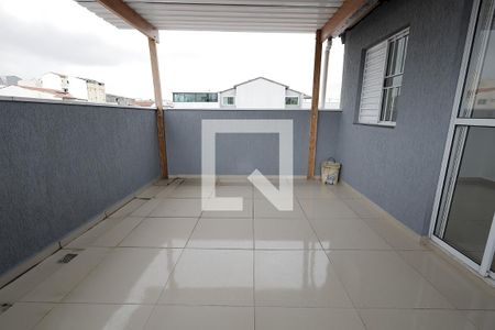 Varanda de apartamento para alugar com 1 quarto, 60m² em Vila Camilópolis, Santo André