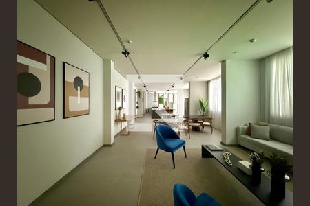 Salão de Festas de kitnet/studio à venda com 0 quarto, 24m² em Vila Cordeiro, São Paulo