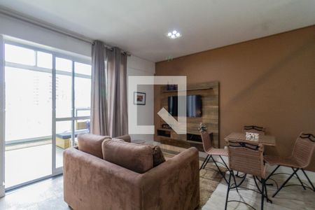 Sala de apartamento para alugar com 1 quarto, 65m² em Perdizes, São Paulo