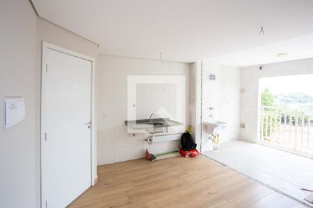 Sala/Cozinha de apartamento à venda com 2 quartos, 43m² em Conceição, Diadema
