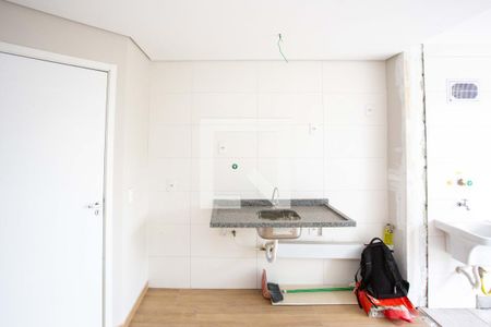 Sala/Cozinha de apartamento à venda com 2 quartos, 43m² em Conceição, Diadema