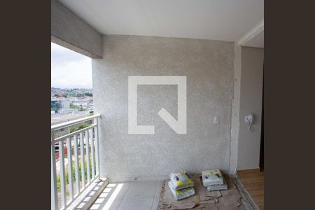 Varanda/Area de Serviço de apartamento à venda com 2 quartos, 43m² em Conceição, Diadema