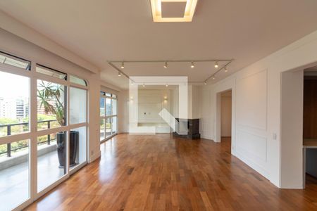 Sala de apartamento para alugar com 3 quartos, 190m² em Moema, São Paulo