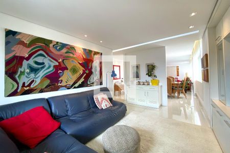 Sala de Estar de apartamento para alugar com 3 quartos, 280m² em Funcionários, Belo Horizonte