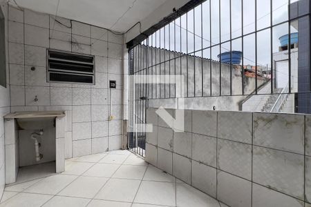 Área de Serviço de casa para alugar com 1 quarto, 60m² em Jardim Guilhermino, Guarulhos