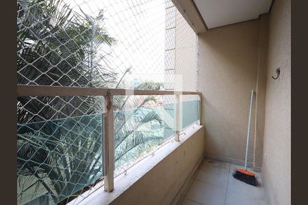Varanda da Sala de apartamento para alugar com 2 quartos, 48m² em Morumbi, São Paulo