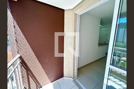Varanda da Sala de apartamento para alugar com 2 quartos, 51m² em Vila Augusta, Guarulhos
