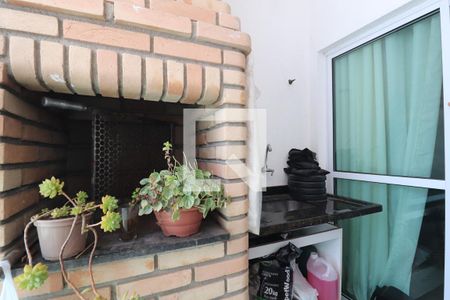 Varanda gourmet de apartamento à venda com 2 quartos, 62m² em Vila Metalúrgica, Santo André