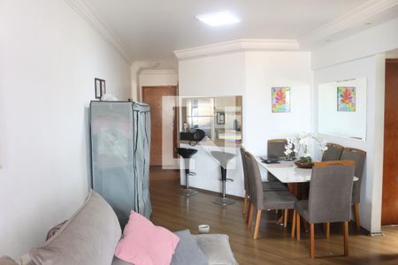 Sala de apartamento à venda com 2 quartos, 70m² em Olímpico, São Caetano do Sul