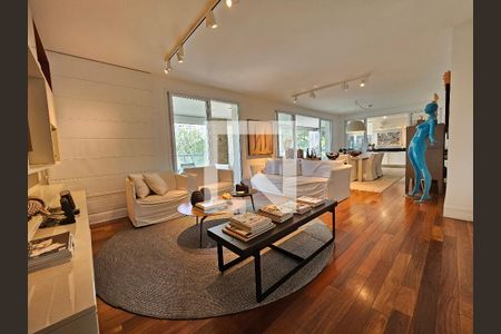 Sala de apartamento à venda com 4 quartos, 233m² em Campo Belo, São Paulo