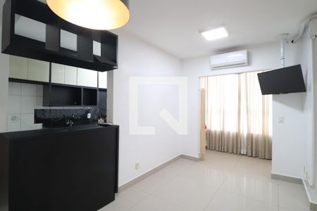 Sala de apartamento para alugar com 2 quartos, 55m² em Patrimônio, Uberlândia