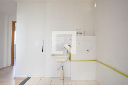 Cozinha de apartamento para alugar com 1 quarto, 38m² em Bom Jesus, São José dos Pinhais