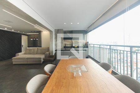 Varanda Gourmet  de apartamento à venda com 3 quartos, 115m² em São Paulo, São Paulo