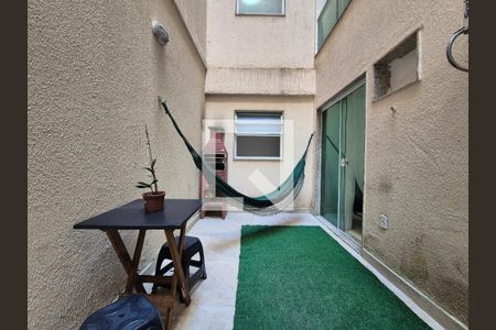 Varanda da Sala de apartamento para alugar com 1 quarto, 55m² em Recreio dos Bandeirantes, Rio de Janeiro
