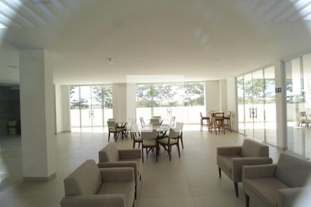 Área comum - Salão de festas de apartamento para alugar com 2 quartos, 70m² em Granja Marileusa, Uberlândia