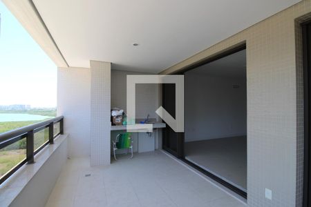 Sala - Varanda de apartamento à venda com 4 quartos, 126m² em Barra da Tijuca, Rio de Janeiro