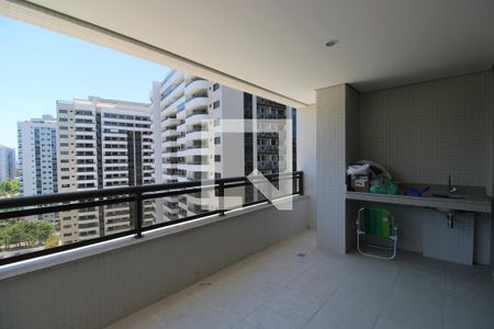 Sala - Varanda de apartamento à venda com 4 quartos, 126m² em Barra da Tijuca, Rio de Janeiro