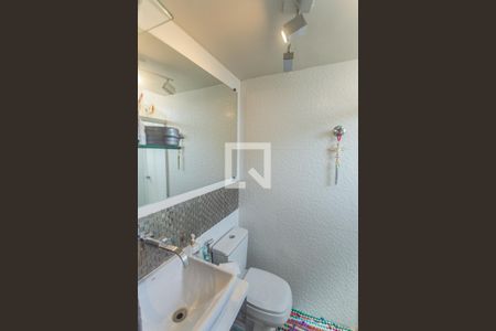 Banheiro da Suíte de apartamento à venda com 3 quartos, 96m² em Grajaú, Belo Horizonte