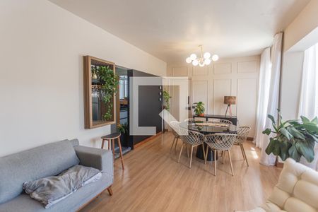 Sala de apartamento à venda com 3 quartos, 96m² em Grajaú, Belo Horizonte