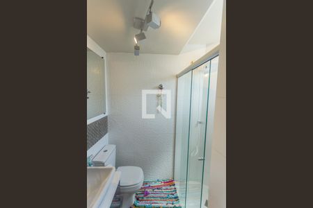 Banheiro da Suíte de apartamento à venda com 3 quartos, 96m² em Grajaú, Belo Horizonte