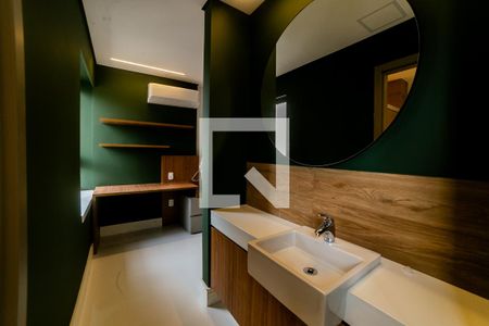 Banheiro da Suíte de apartamento para alugar com 1 quarto, 44m² em Funcionários, Belo Horizonte