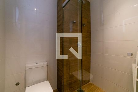 Banheiro da Suíte de apartamento para alugar com 1 quarto, 44m² em Funcionários, Belo Horizonte