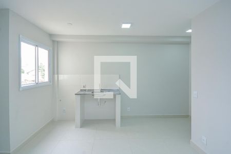 Sala/Cozinha de apartamento para alugar com 1 quarto, 52m² em Jardim Anhanguera, São Paulo