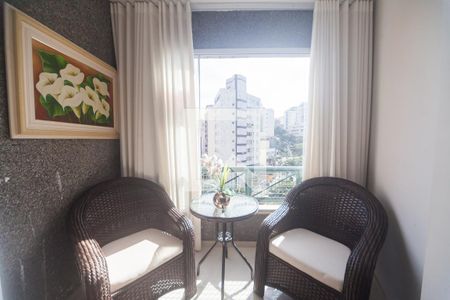 Varanda da Sala de apartamento à venda com 3 quartos, 90m² em Buritis, Belo Horizonte